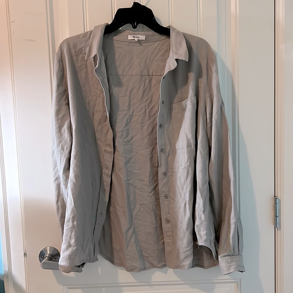 NOUL / OAK + FORT Button-up Top